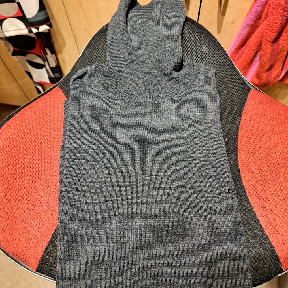 Emanuel Ungaro Gray Turtleneck Sweater